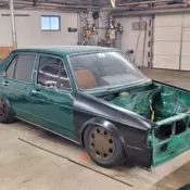 1983 VW MK1 Jetta Project, Euro Import, Air-Ride
