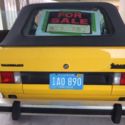 1983 VW RABBIT CONVERTIBLE - TWO FOR ONE PRICE: YELLOW 2 DRIVE / GREY 4 PARTS