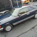 1984 500SEC Coupe Euro Model Blue/Tan  W126 Runs/ drives Project but good start