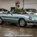 1984 Alfa Romeo Spider Veloce Blue Convertible 2.0L 4-Cylinder 114777 Miles