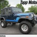 1984 AMC CJ7  148278 Miles Blue  6 Cylinder 4-Speed Manual