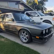 1984 BMW 533i Sedan Grey I