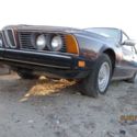 1984 BMW 633CSI Coupe Original California rust free car in need of Restoration
