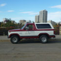 1984 Bronco w/only 40K Original Miles and a Factory Mustang GT engine bay look