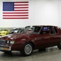 1984 Buick Regal T-Type 48048 Miles Burgundy  3.8L V6 Turbocharger 4-Speed Autom