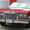 1984 CADILLAC ELDORADO BIARRITZ 2 DOOR CONVERTIBLE OTORCYCLE - Maroon