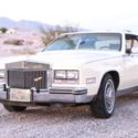 1984 Cadillac Eldorado Biarritz Cameo Ivory with Aluminium Top on Saddle RARE