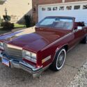 1984 Cadillac Eldorado Convertible Red FWD Automatic BIARRITZ