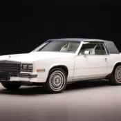 1984 Cadillac Eldorado Coupe  29K Miles, Whte/White with Navy Top