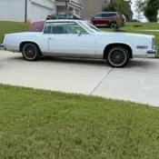 1984 Cadillac Eldorado White