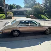 1984 Cadillac Seville sedan with Continental Kit
