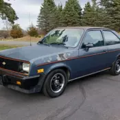 1984 Chevette Sport 5 speed manual. Running/Driving Project. Many new parts.