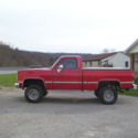 1984 Chevrolet 4X4 C-10 402 Big Block Bored .040 Over Short Bed w/ 3 Inch Lift