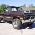 1984 Chevrolet 4X4 PICK UP TRUCK K20 6.2 diesel gmc
