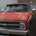 1984 Chevrolet C20 Custom Standard Cab Pickup 2-DOOR PROJECT OR PARTS