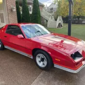 1984 Chevrolet Camaro Coupe Red