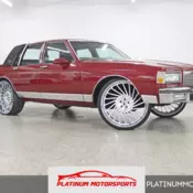 1984 Chevrolet Caprice Classic Custom Built LS Motor Sounds 26in Forgiato&#039;s with