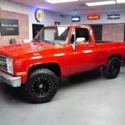 1984 Chevrolet C/K 10 Series  24326 Miles Red Pickup Truck 8 Cylinder Engine Aut