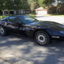 1984 Chevrolet Corvette Black Targa Top Base Hatchback 2-Door 5.7L