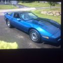 1984 Chevrolet Corvette Hatchback Blue RWD Automatic