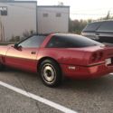 1984 Chevrolet Corvette Hatchback Red RWD Manual
