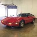 1984 Chevrolet Corvette Red with Black Leather Glass Top Automatic 118k 2 owners