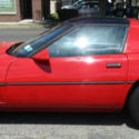 1984  CHEVROLET CORVETTE   RED  WITH TARGA TOP