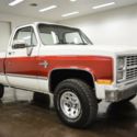 1984 Chevrolet K-10  9355 Miles White/Red  305 V8 4 Speed Manual