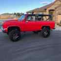1984 Chevrolet K5 Blazer SUV Red 4WD Automatic K10