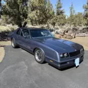 1984 Chevrolet Monte Carlo Coupe Blue SS