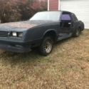 1984 Chevrolet  Monte Carlo SS Chevy Project Barn Find G Body LS Swap Project