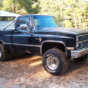 1984 CHEVROLET SCOTTSDALE 4x4 SHORT BED PICKUP*4 SPEED MANUAL*A/C* RUST FREE