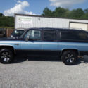 1984 CHEVROLET SUBURBAN CHEVY 4X4 3/4 TON RUST FREE K20 BARN FIND PROJECT