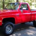 1984 chevy c10 custom deluxe short bed 4x4 pickup