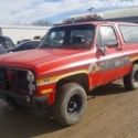 1984 Chevy D10 K5 Blazer &#034;DIESEL&#034; Retired Fire Marshall Truck