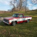 1984 Chevy GMC Serria Classic 58k Mile Patina Lowered Shortbed Square Body Truck