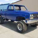 1984 Chevy K20 4x4 PROJECT..Texas body..square body ..91 suburban front end