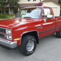 1984 CHEVY SHORT BED 4X4 CUSTOM DELUXE