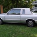 1984 Chrysler LeBaron 2 door sport coupe last 24 yrs,in heated garage on blocks