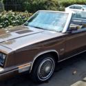 1984 Chrysler Lebaron Mark Cross Turbo Convertible