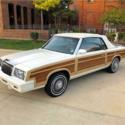 1984 Chrysler Lebaron Town & Country White Convertible 1 of 1k built - 56k miles