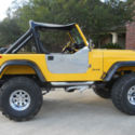 1984 CJ7 YELLOW 4X4 JEEP LIFTED PERFORMANCE ENGINE/REAR END
