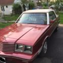 1984 Convertible Dodge 600