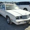 1984 Dodge 600 Sedan SOLE SURVIVOR LUXURY CLASSIC