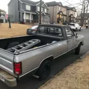 1984 Dodge D-Series Grey D150