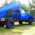 1984 Dodge Pickup Truck D200 4WD tilt bed mud Super Swamper Power Rock Crawler