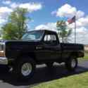 1984 Dodge W150 Pickup Black 4WD Manual W150