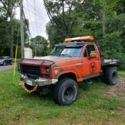 1984 F-150 4.9L 4x4 manual, hydraulic dump, plow, crane