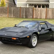 1984 Ferrari 308 GTS Convertible Black GTS QUATTRO