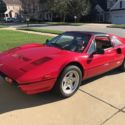1984 Ferrari 308 Quattrovalvole Euro (German) – Red / Tan